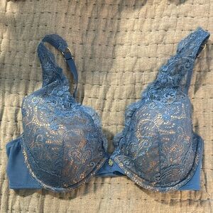 ThirdLove 24/7 Lace Contour Plunge Bra Size 34D1/2